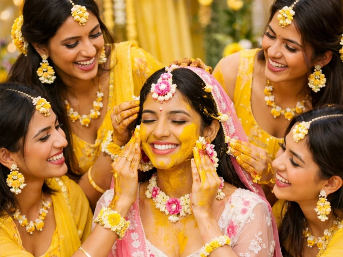 Haldi hands