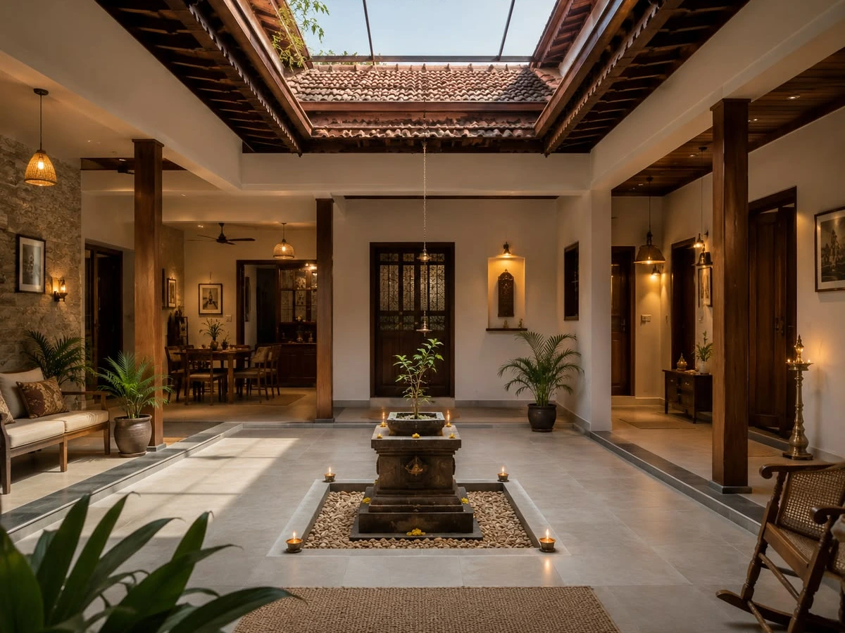 Palace courtyard